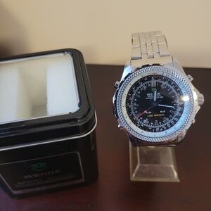 New Black Weide Sport LED Men’s Fashion Watch with box